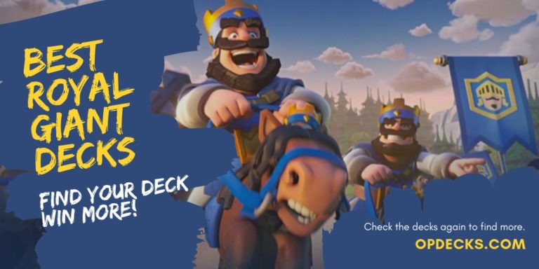 clash royale best royal giant decks