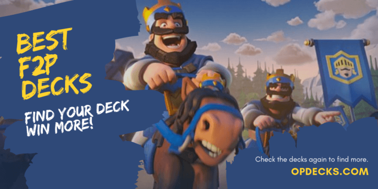 clash royale best f2p decks