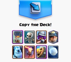 clash royale elixir capture balloon miner 3.0 deck