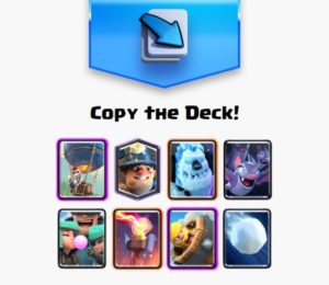 clash royale elixir capture balloon miner 3.3 deck