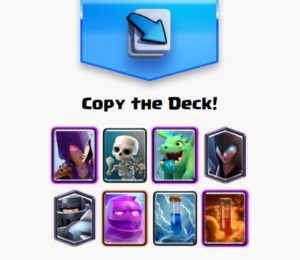 clash royale ghost parade mega knight elixir golem 3.8 deck