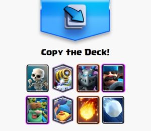 clash royale lumberjack rush goblin giant sparky 3.6 deck