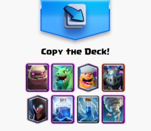 clash royale lumberjack rush golem 4.3 deck