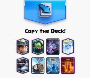 clash royale lumberjack rush miner mega knight 3.5 deck