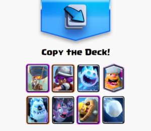 snow balloons classic deck clash royale