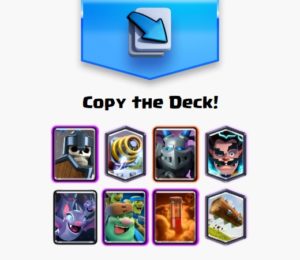 clash royale modern royale goblin giant sparky 3.8 deck