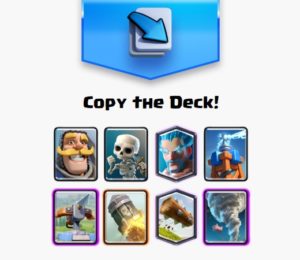 clash royale retro royale deck x-bow 3.5 deck