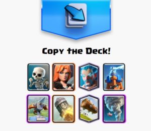 clash royale retro royale deck x-bow rocket 3.6 deck