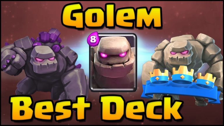 clash royale best golem decks