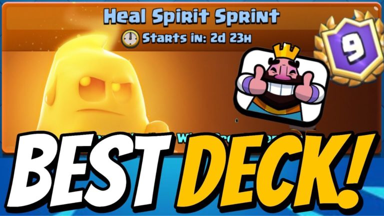 clash royale heal spirint decks