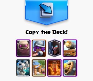 clash royale beatdown decks golem night witch cannon cart