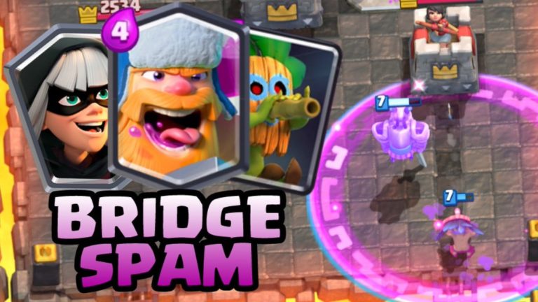 clash royale bridge spam decks