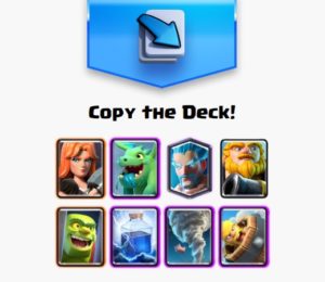 clash royale bridge spam decks royal giant goblin cage