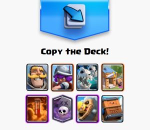 clash royale tower damage decks graveyard barbarian hut poison