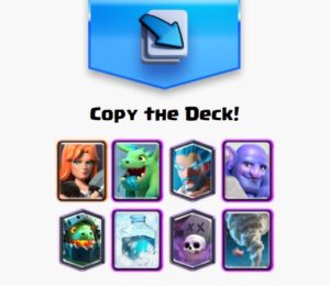 clash royale tower damage decks graveyard inferno dragon ice wizard