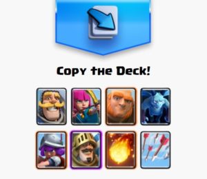 clash royale arena 4 decks giant prince musketeer