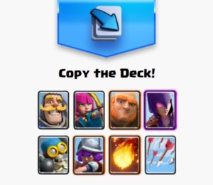 clash royale arena 4 decks giant witch musketeer