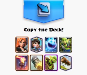 clash royale goblin barrel decks princess valkyrie goblin barrel