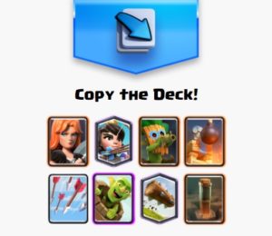 clash royale release the fire spirits decks goblin barrel princess earthquake