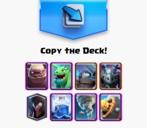 clash royale arena 6 golem baby dragon night witch lightning v3