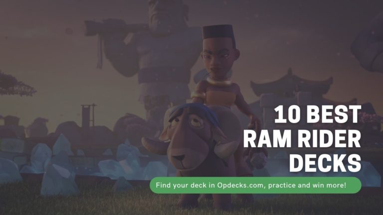 clash royale best ram rider decks