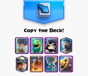 clash royale deck ice wizard giant skeleton balloon baby dragon