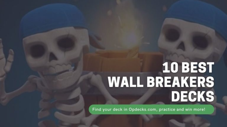 clash royale best wall breakers decks