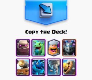clash royale triple elixir golem double dragon cannon cart tornado
