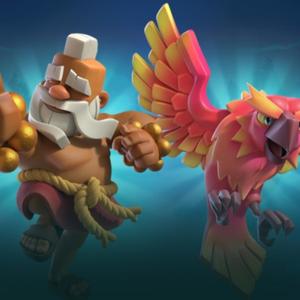 clash royale monk and phoenix